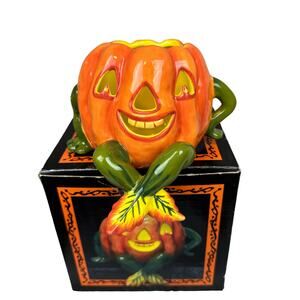 Department 56 Jack O Lantern Votive Candle Holder